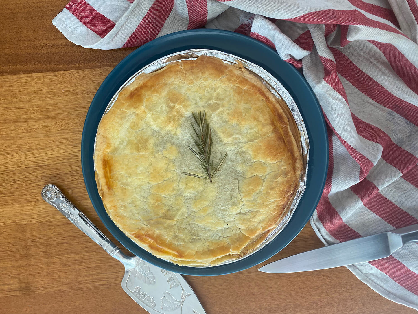 lamb and rosemary family pie