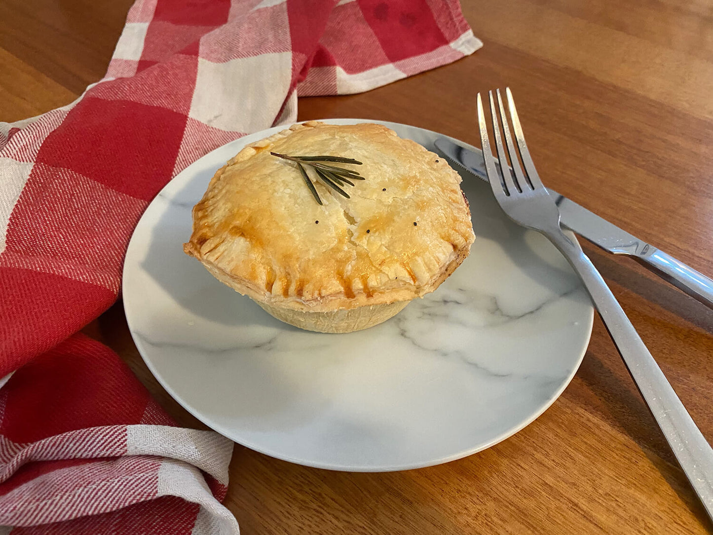 Lamb and Rosemary Pie