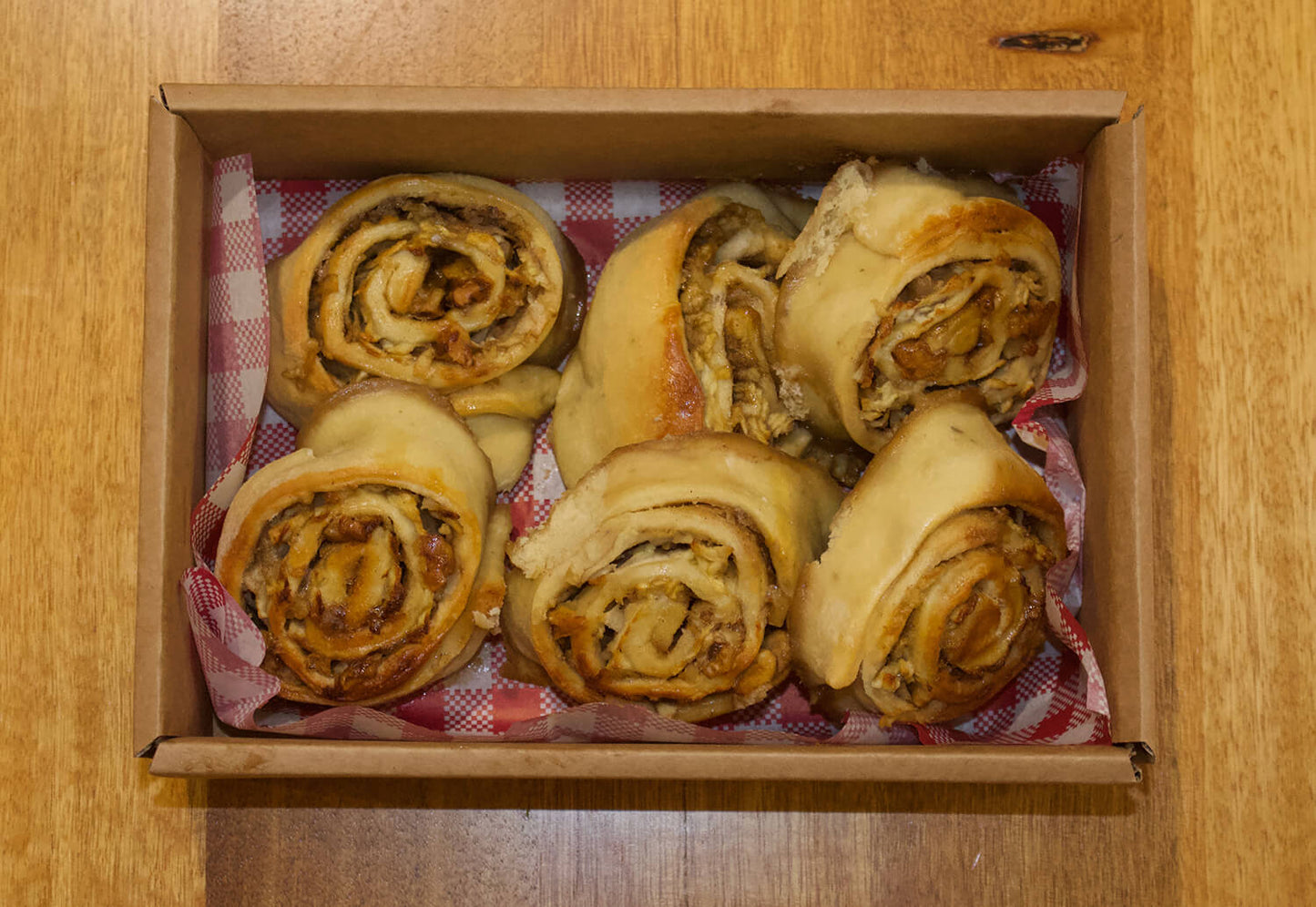 Apple and Walnut Scrolls