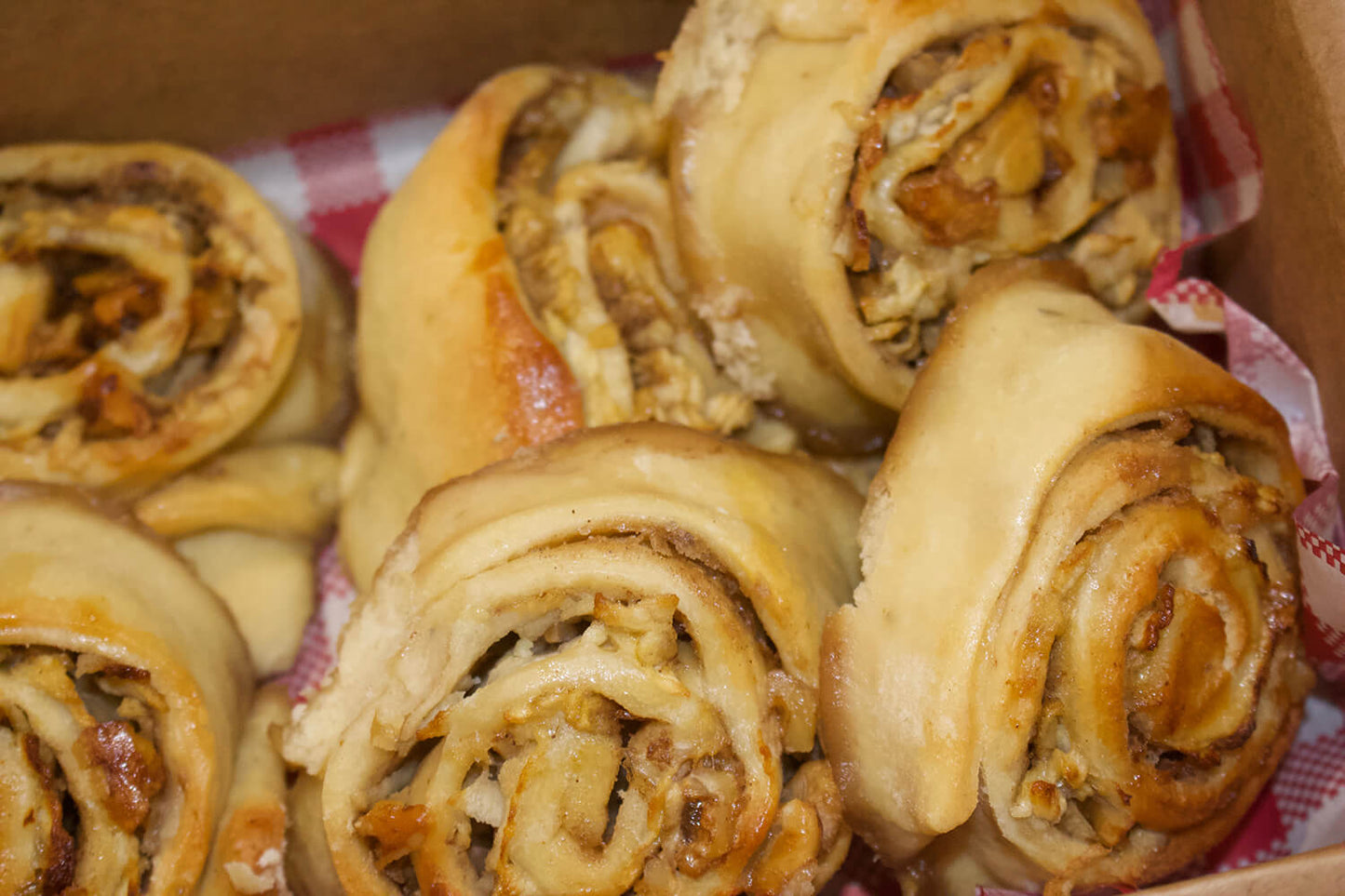 Apple and Walnut Scrolls
