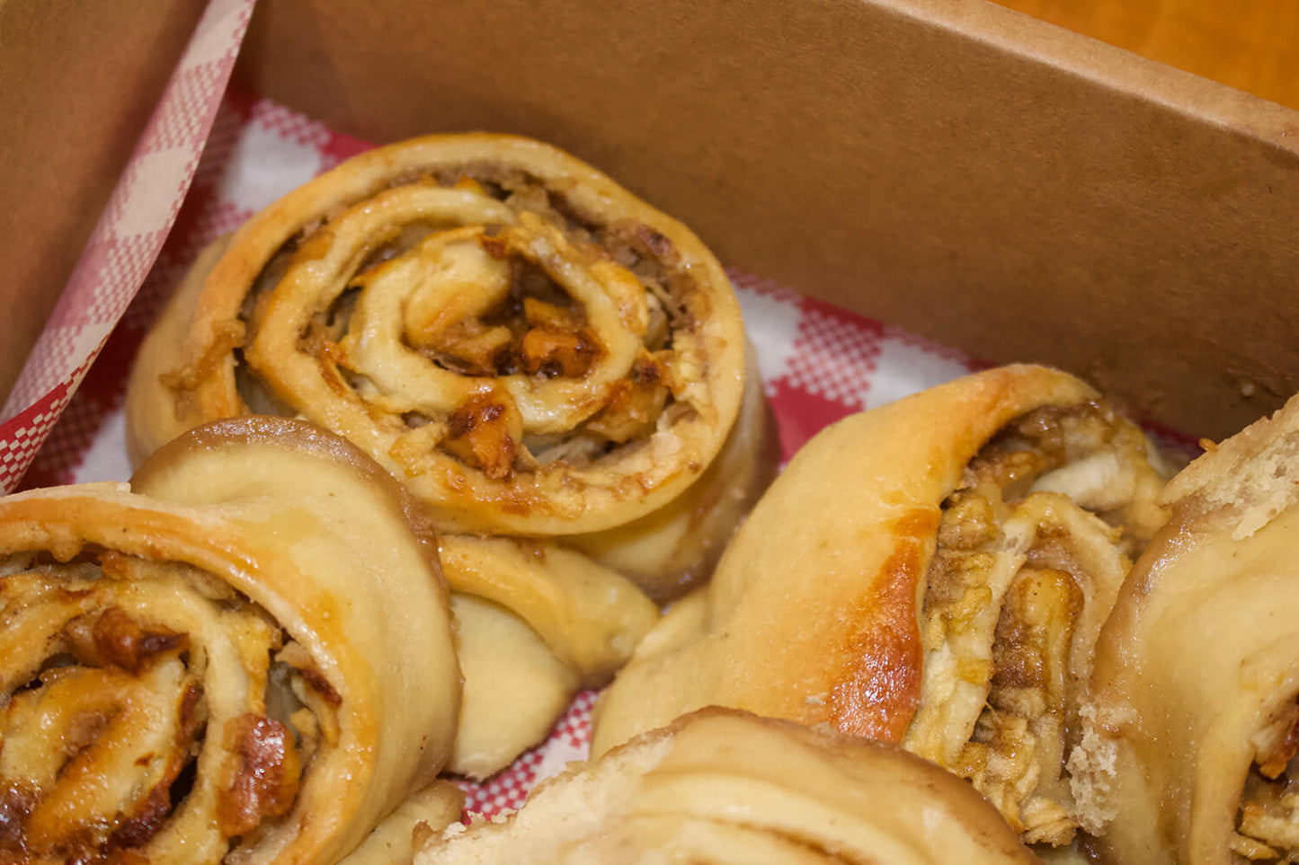 Apple and Walnut Scrolls
