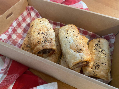 Savoury Pack - Beef Sausage Rolls with Bush Tomato and Native Oregano