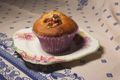 Banana and Walnut Muffin